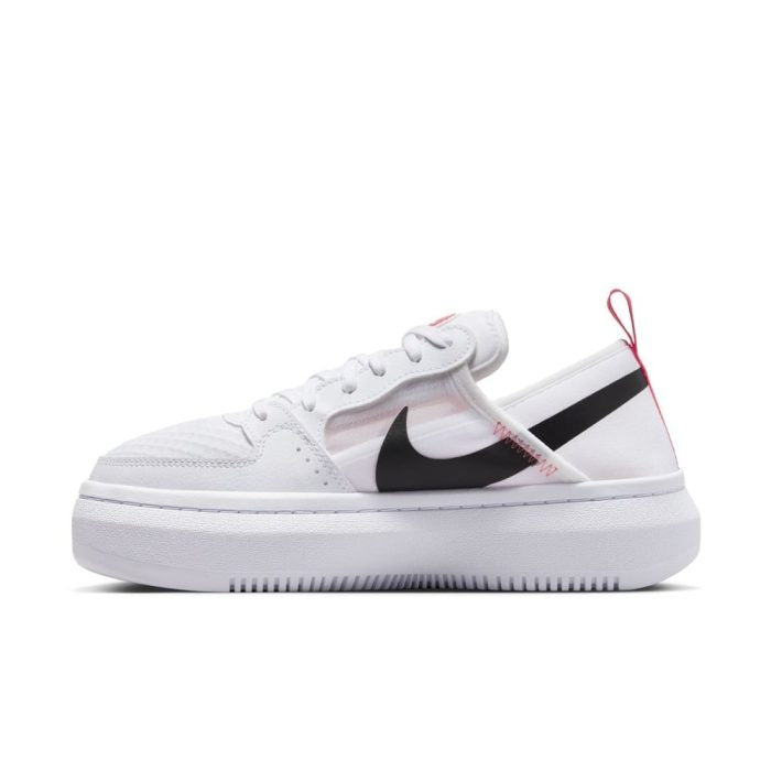 Tenis Dama Nike Court Vision Alta Blanco Negro - CW6536-103