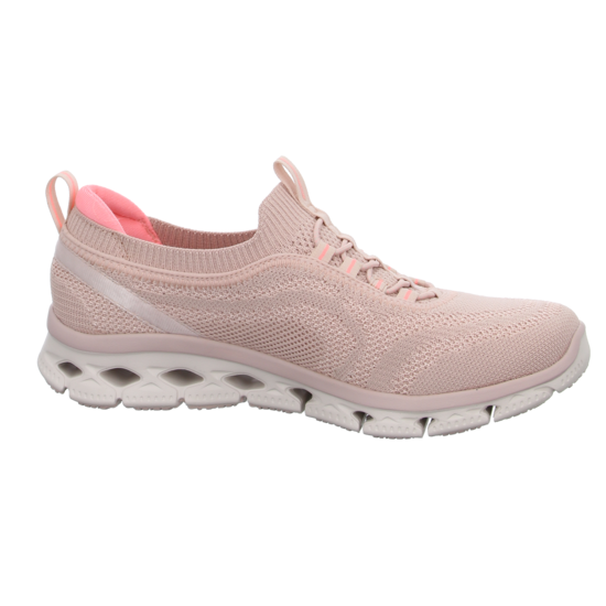 Tenis SKECHERS Dama Glide Step Flex Good Dream Azul Rosa - 104307-LTPK