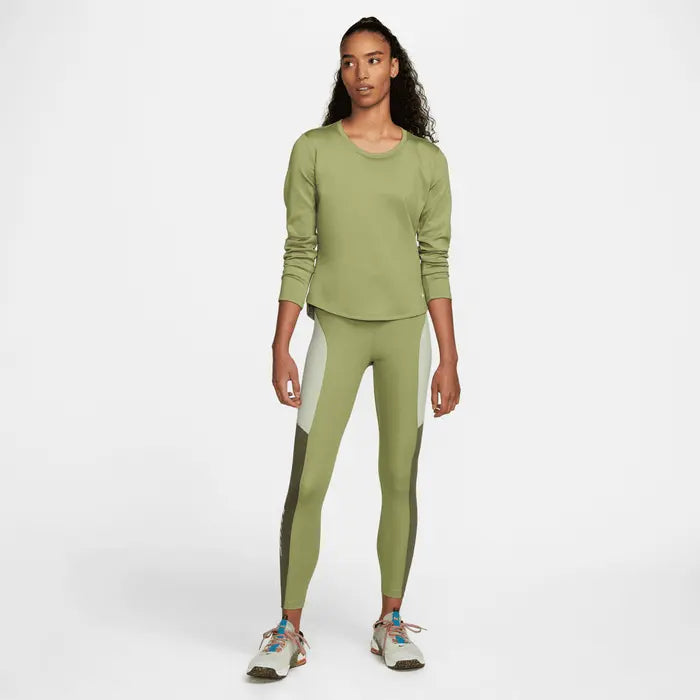 Licra NIKE Dama Training Larga Verde - DQ5550-335