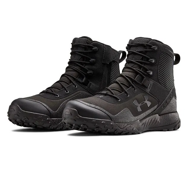 Botas Under Armour Negras Cremallera Valsetz - 3021036-001