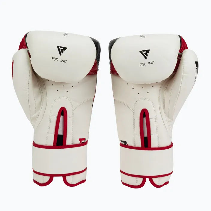 Guantes Boxeo RDX Rojo Blanco - BGR-F7R