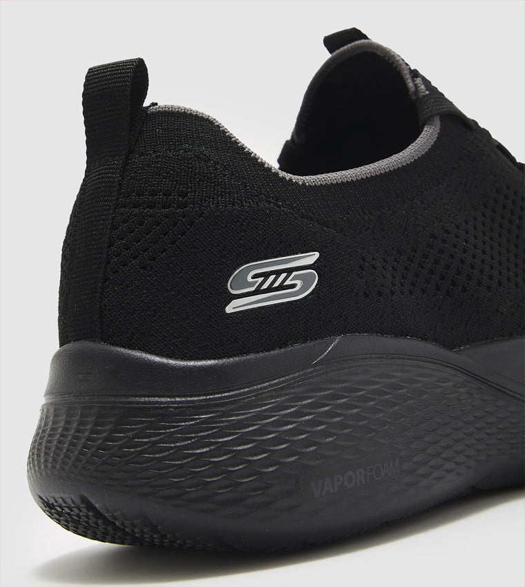 Tenis SKECHERS Dama Bobs Infinity Vapor Rich Todo Negro - 117552-BBK