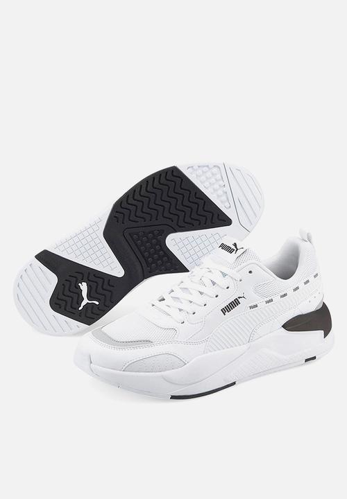 Tenis PUMA Hombre X-ray2 Square Signature Blanco Negro - 383825-01