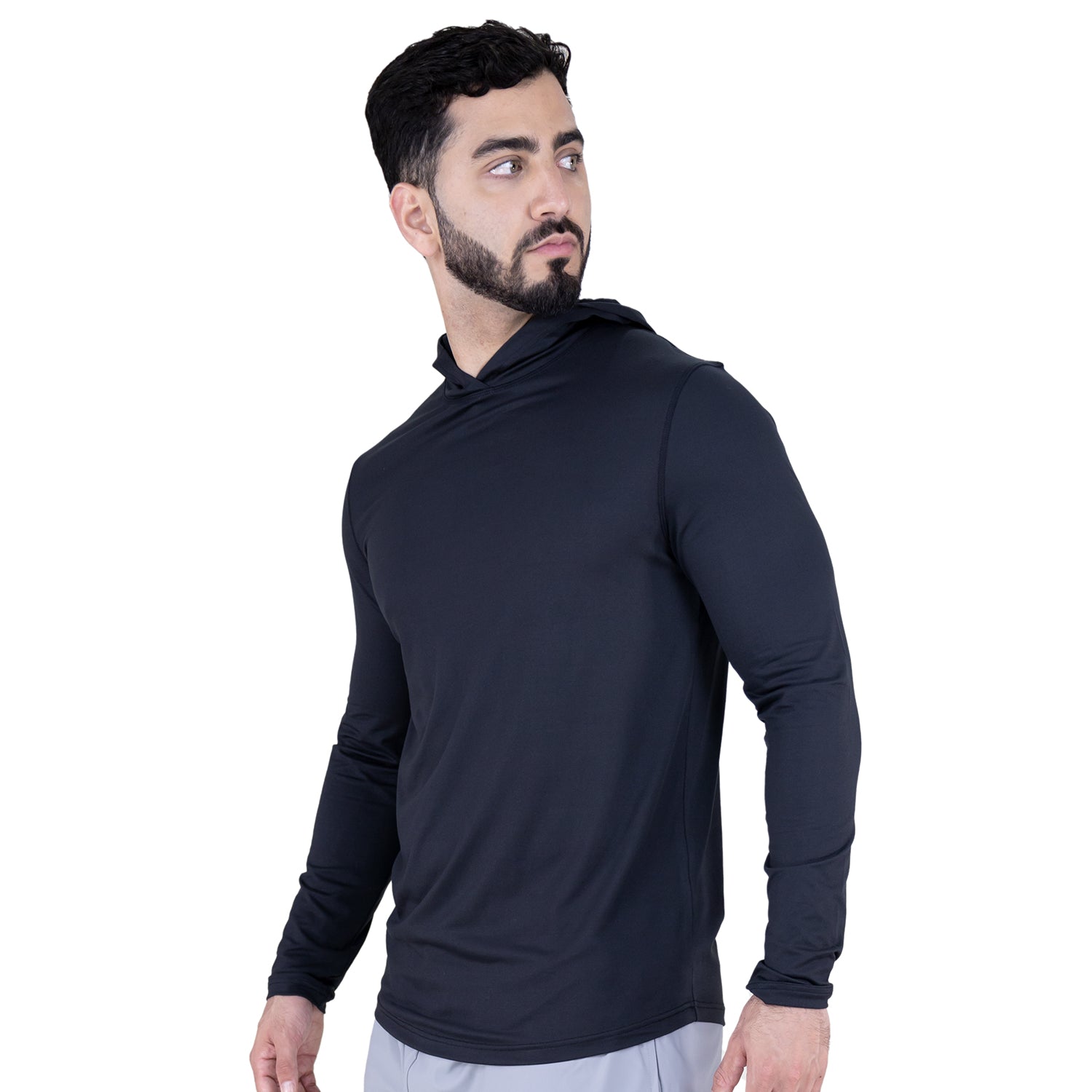 Hoodye EVERLAST Hombre Negro Algodón Training - EV94HEM551