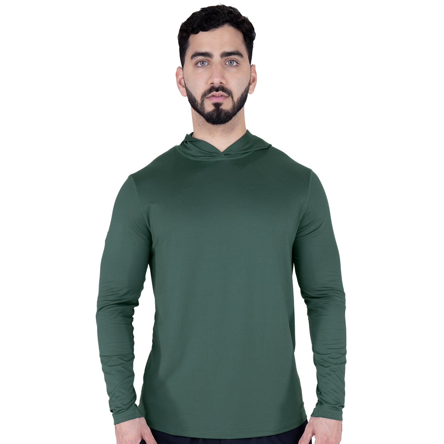Hoodye EVERLAST Hombre Verde Licrado Training - EV94HEM556