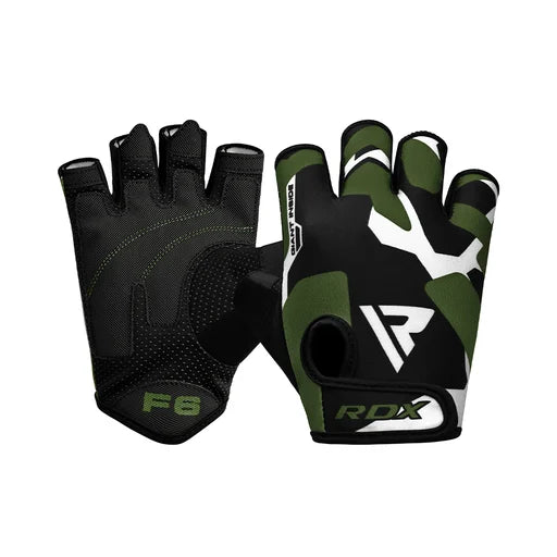 Guantes  RDX Negro Blanco - WGS-F6GN