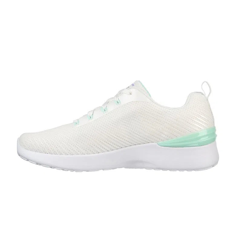 Tenis Dama SKECHERS Dynamight Blanco Verde Menta - 149669-WMNT