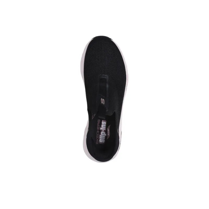 Tenis SKECHERS Dama Arch Fit Glide Step Negro Blanco - 150190-BLK