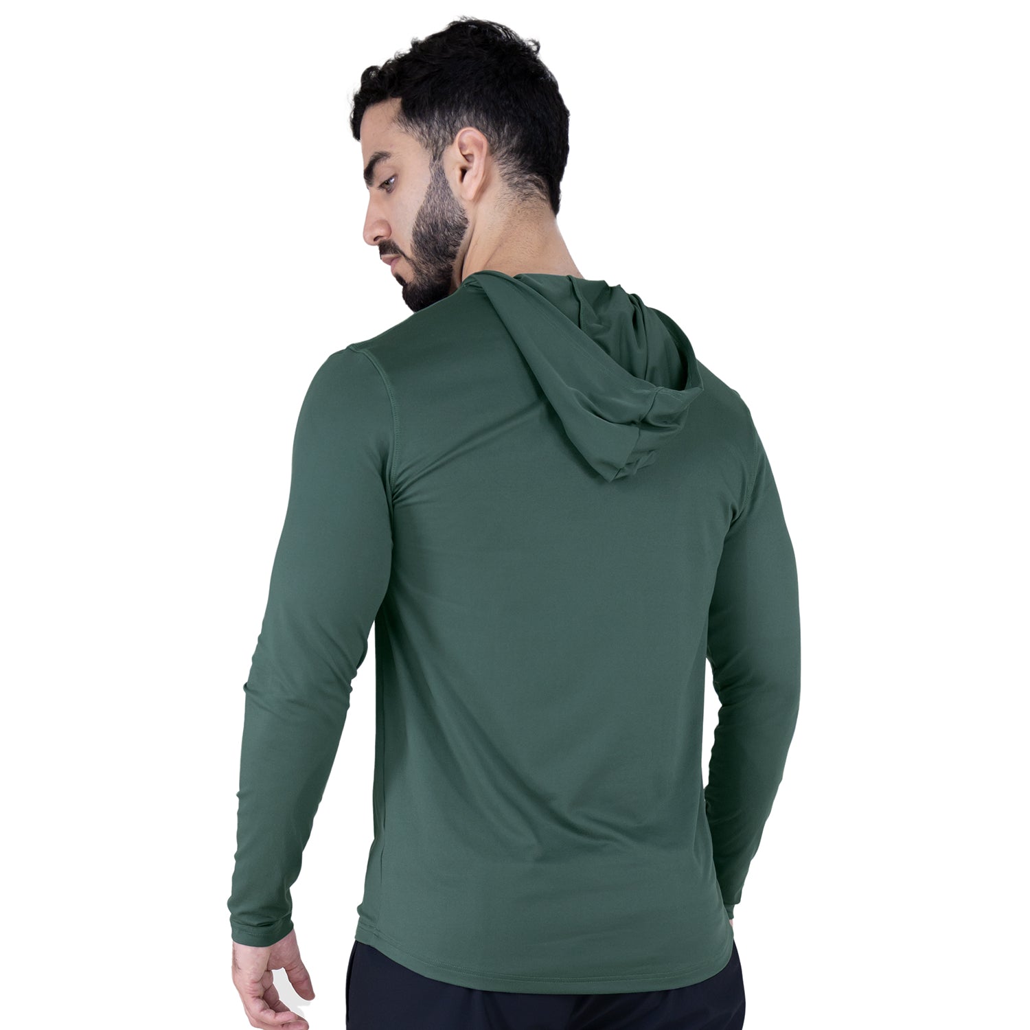 Hoodye EVERLAST Hombre Verde Licrado Training - EV94HEM556