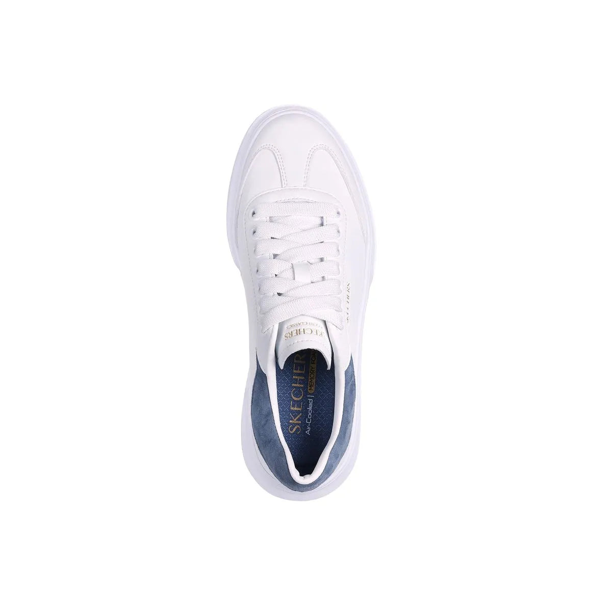 Tenis STEKECHERS Dama Cordova Classic Best Behavior Blanco Azul - 185060-WBL