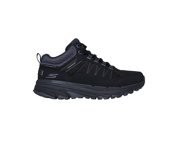 Botas SKECHERS Dama Go Run Trail Altitud 2.0 Negra Gris - 129531-BKCC