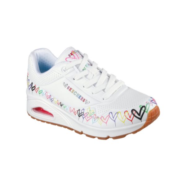 Tenis SKECHERS Dama Uno Love All Around Blanco Colores - 177917-WMLT