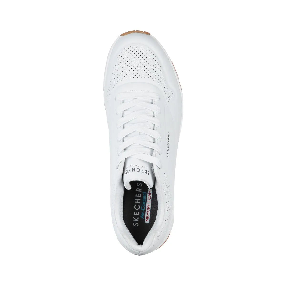 Tenis Hombre Skechers Stan On Air Todo Blanco - 52458-WHT