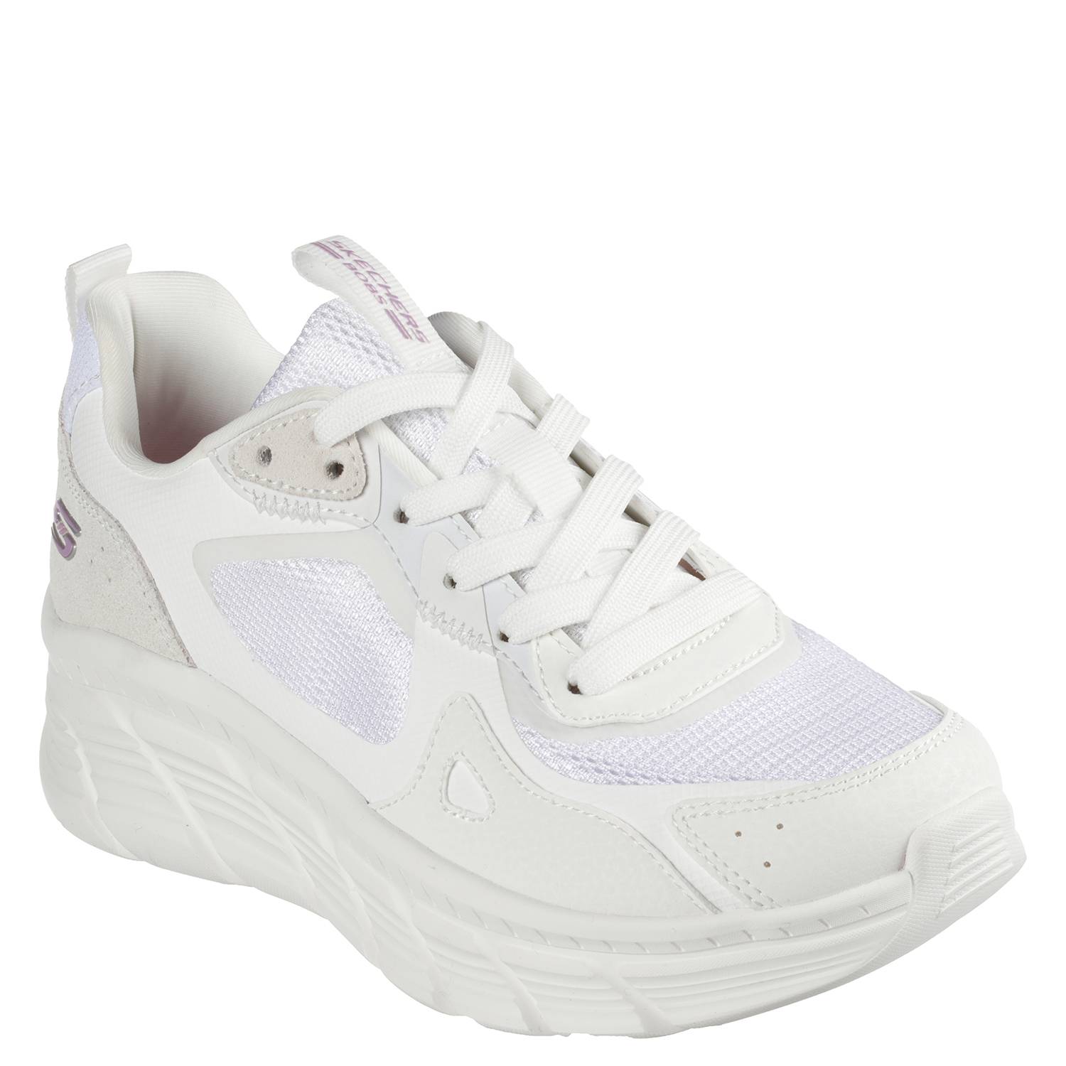 Tenis SKECHERS Dama Bobs B Flex Forces Within Blanco Beige - 117380-OFWT