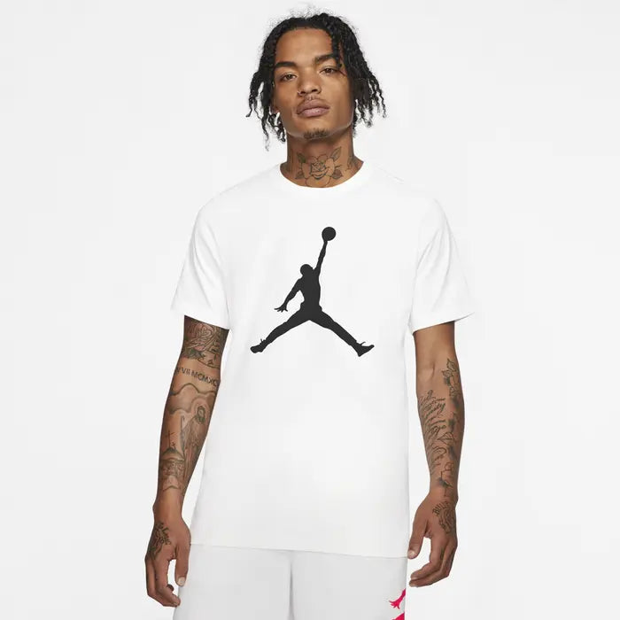 Camiseta Nike Hombre Algodón Jordan Blanca - CJ0921-100