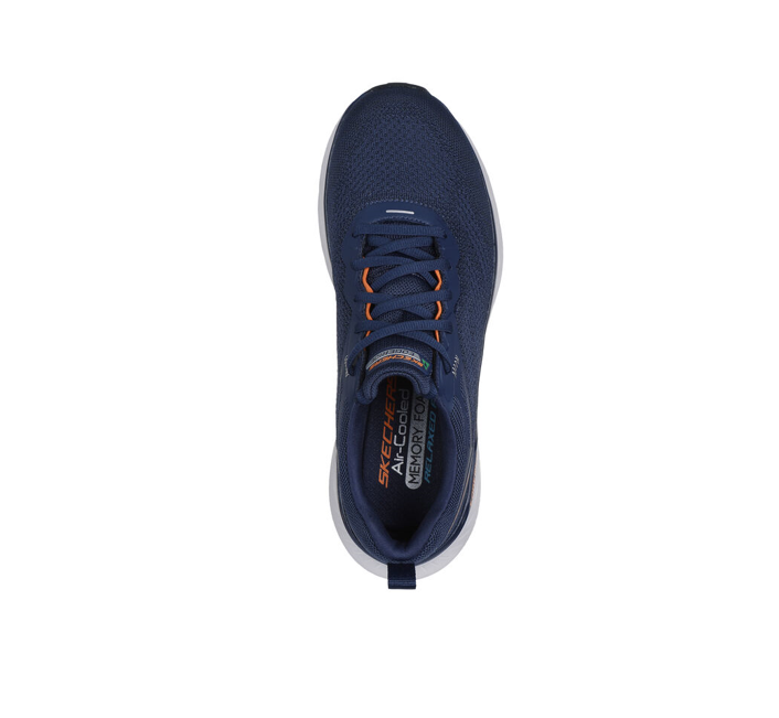 Tenis SKECHERS Hombre Edgeride Exxo Azul Blanco - 232836-NVOR