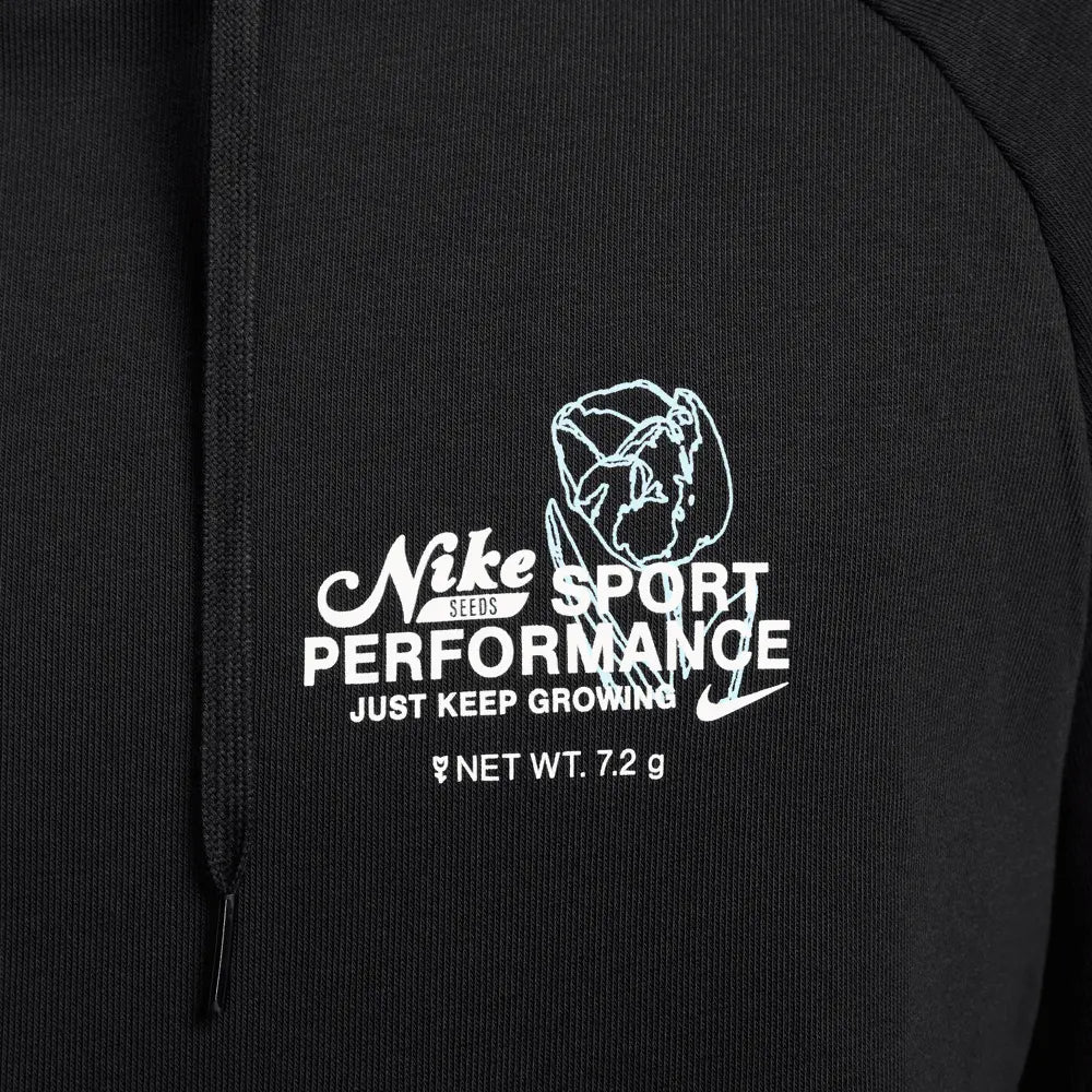 Hoodye NIKE Hombre Negro Cerrado Capota - FN3285-010