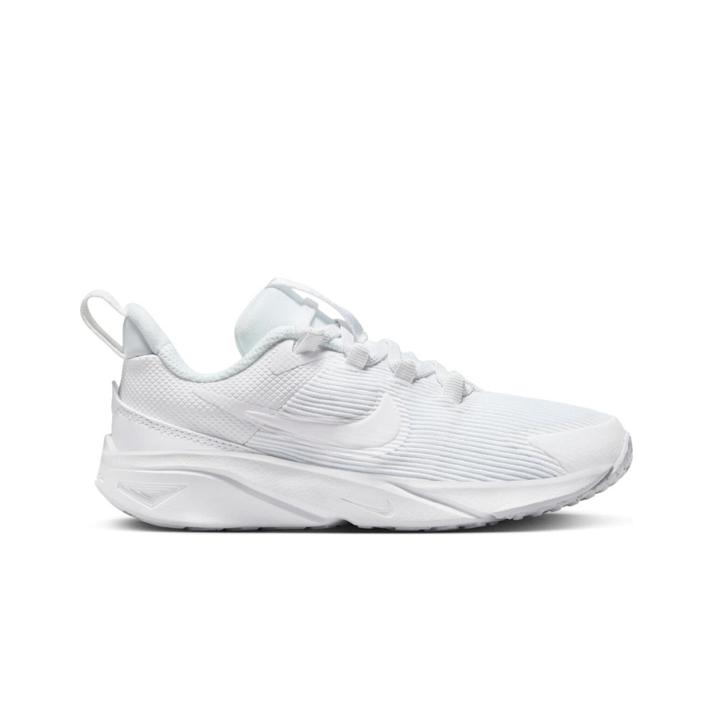 Tenis Nike Junior Star Runner 4 Todo Blanco - DX7614-100