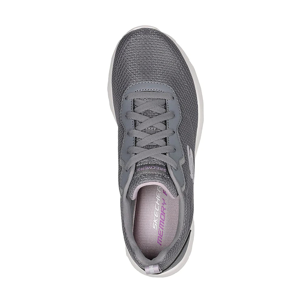 Tenis SKECHERS Dama Dynamight Gris Oscuro - 149692-CHAR