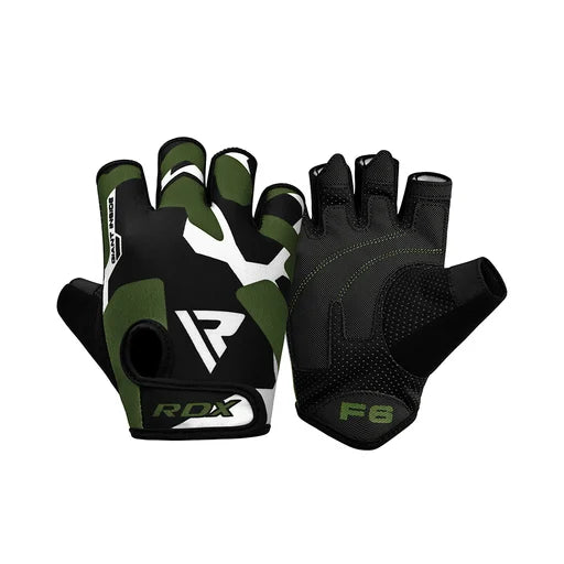 Guantes  RDX Negro Blanco - WGS-F6GN