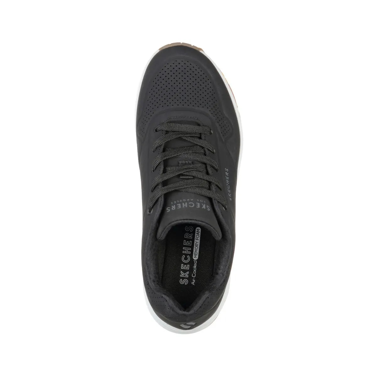 Tenis SKECHERS Dama  Uno Stand On Air Negro Blanco - 73690-BLK