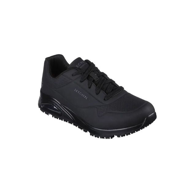 Tenis SKECHERS Hombre  Uno Sr Sutal Todo Negro Resistencia - 200054-BLK