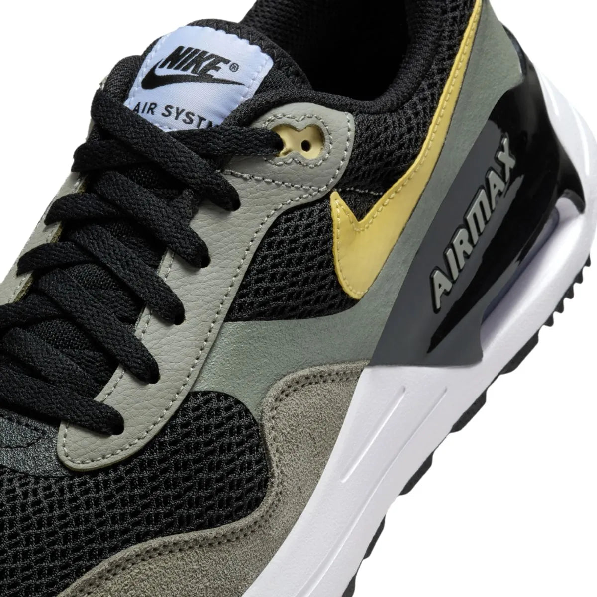 Tenis NIKE Hombre Air Max Systm Verde Negro - DM9537-008