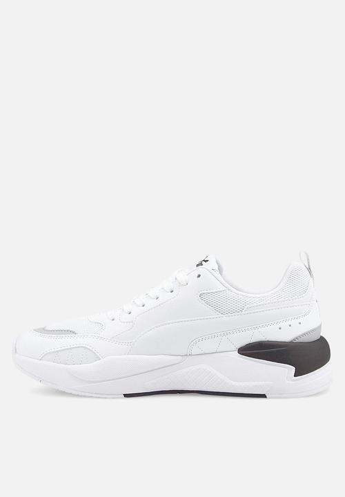 Tenis PUMA Hombre X-ray2 Square Signature Blanco Negro - 383825-01