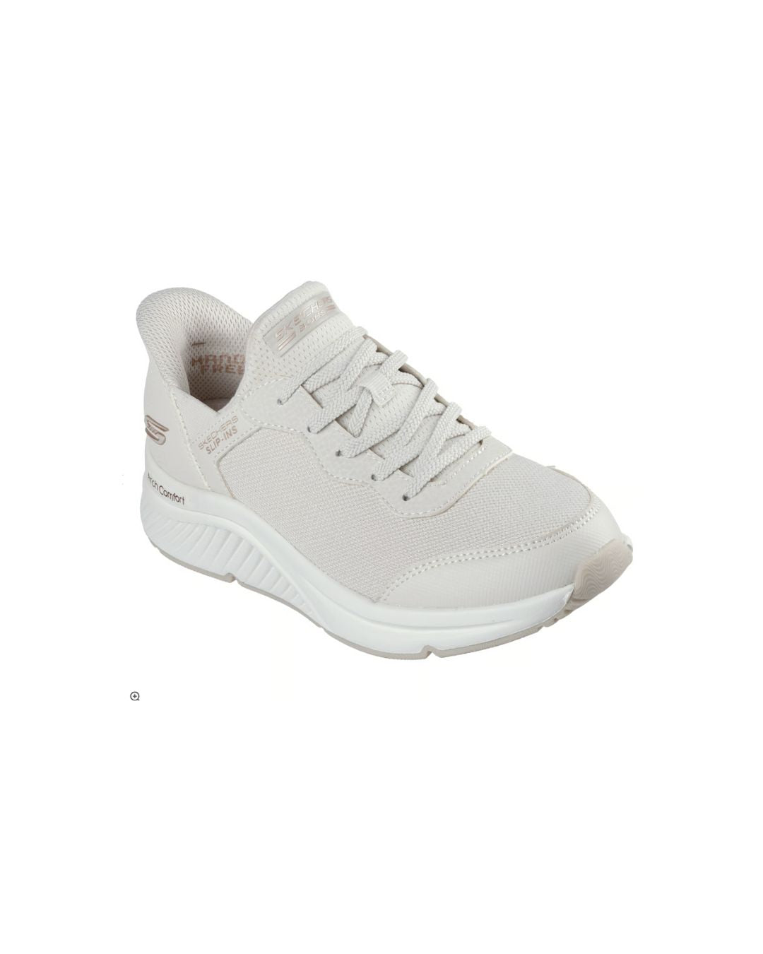 Tenis Skechers Slip-ins: BOBS Arch Comfort B Sweet - A Look - 117627-NAT