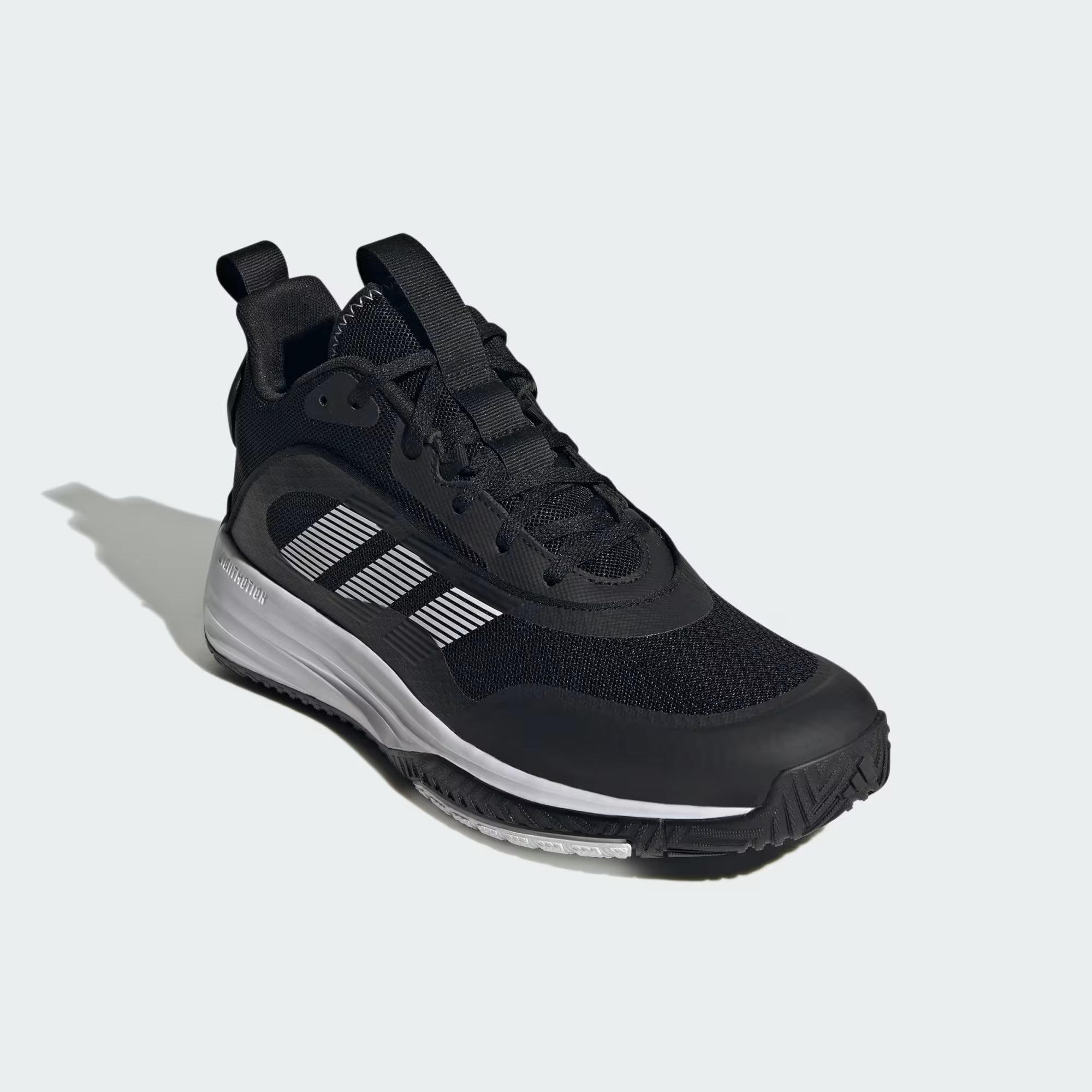 Bota ADIDAS Hombre Basqueboll Negra Blanco Ownthegame 3.0 - IF4568
