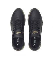 Tenis Dama Puma R78 Voyage Premiun L Negro dorado - 38383802-R78-VOYAGE-PREMI