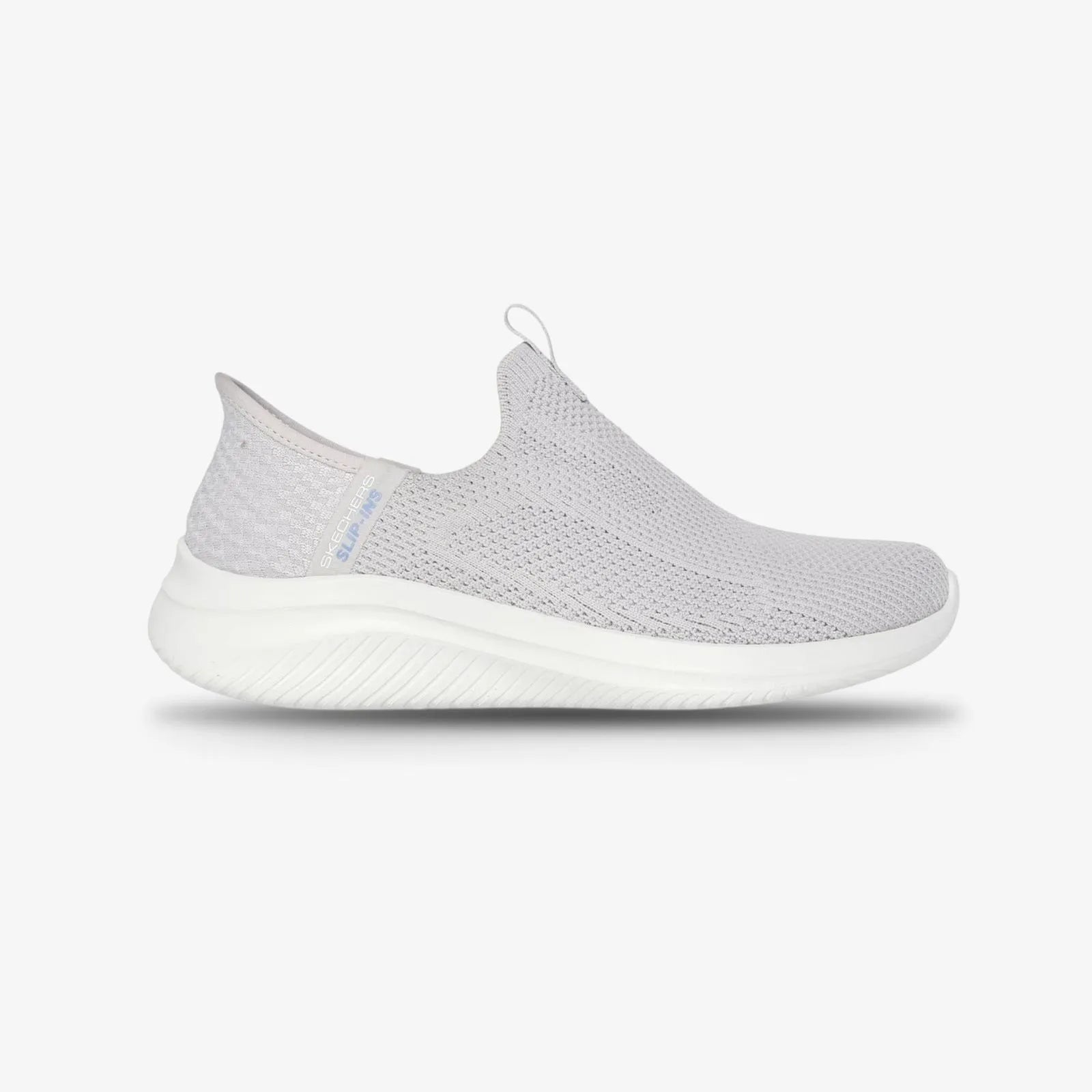Tenis STEKECHERS Dama Ultra Flex 3.0 Easy Win Gris Claro - 150450-LTGY