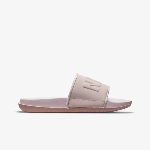 Chanclas Nike Dama Offcourt Slide Blanco Rosa - BQ4632-606