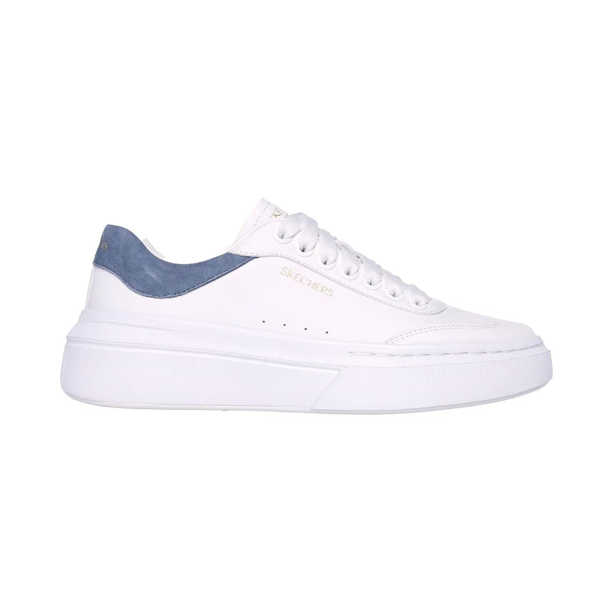 Tenis STEKECHERS Dama Cordova Classic Best Behavior Blanco Azul - 185060-WBL