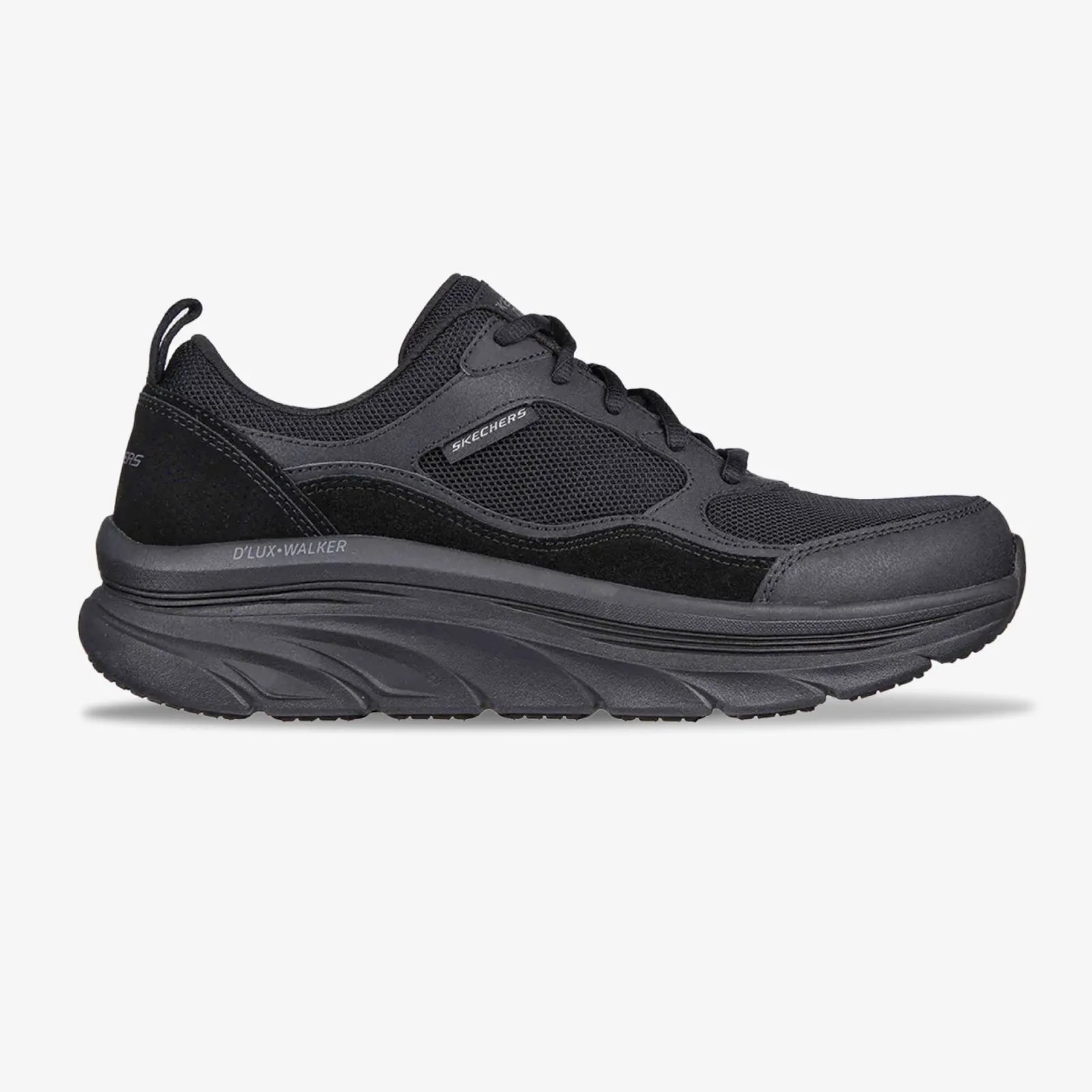 Tenis Hombre Skechers Dlux Walker New Moment Todo Negro - 232363-BBK