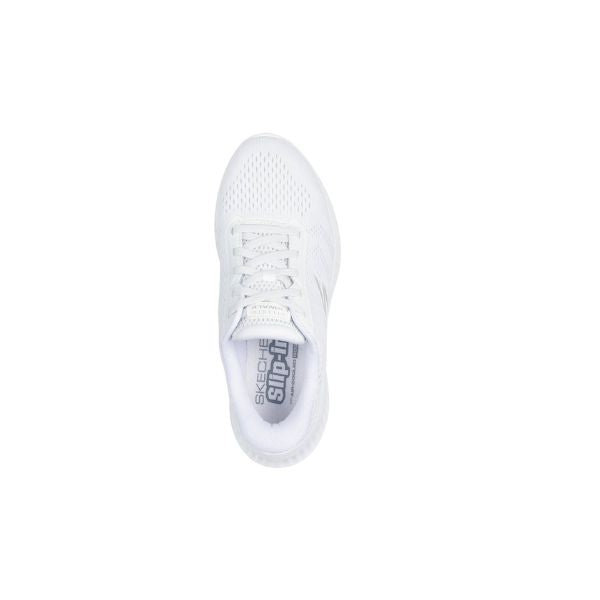 Tenis STEKECHERS Dama Go Walk Now Todo Blanco - 125643-WHT