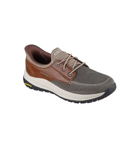 Zapatos SKECHERS HombreMeroe Alden Taupe Brown Cafe