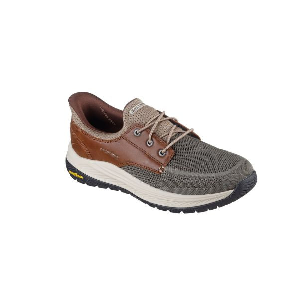 Zapatos SKECHERS HombreMeroe Alden Taupe Brown Cafe - 205467-TPBR
