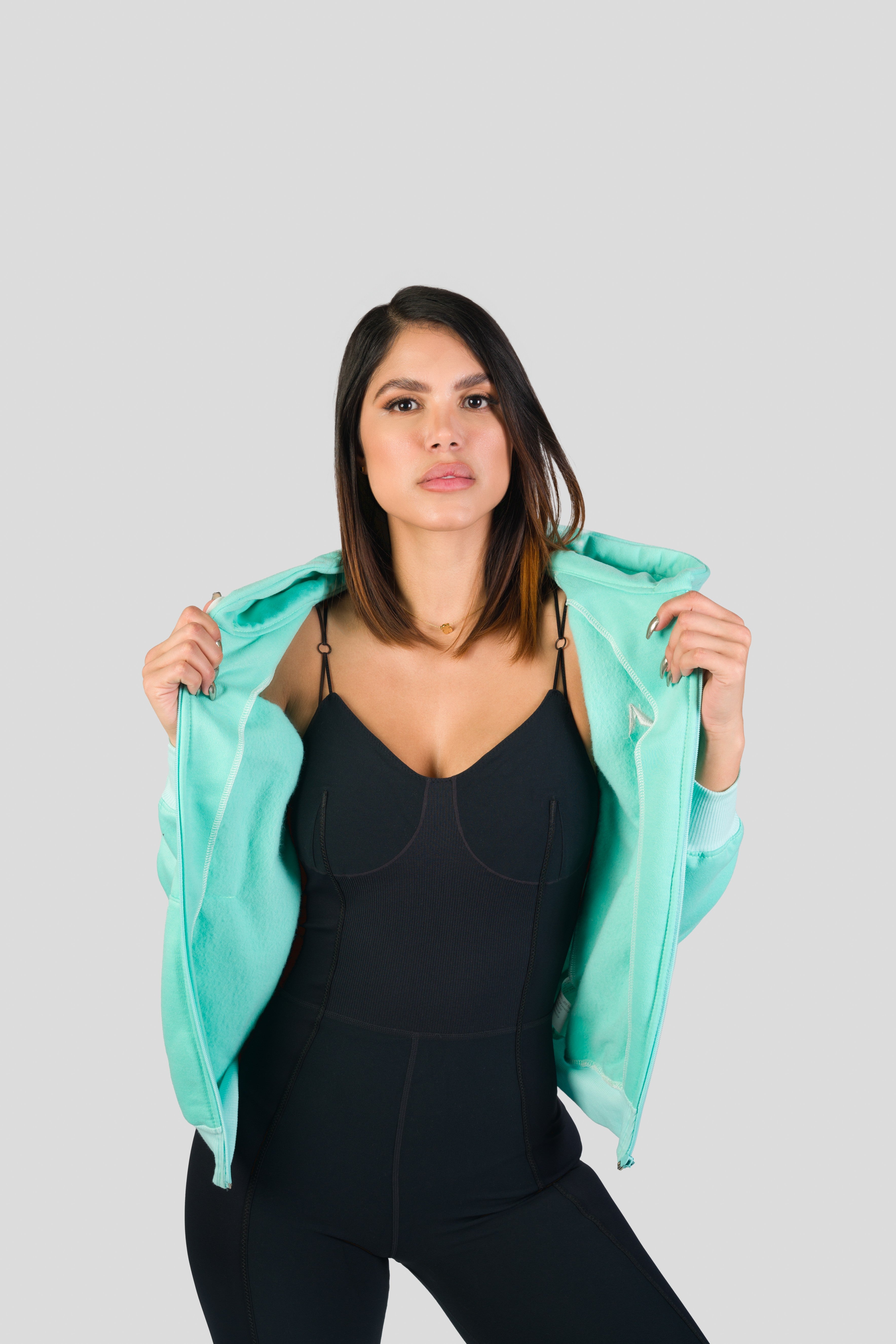 Hoddie Draft Menta - 429-7