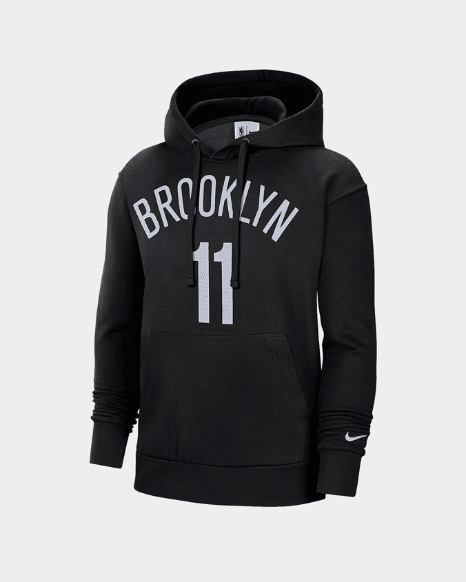 Hoodyes Nike Hombre Brooklyn Negro Blanco NBA - DB1194-010
