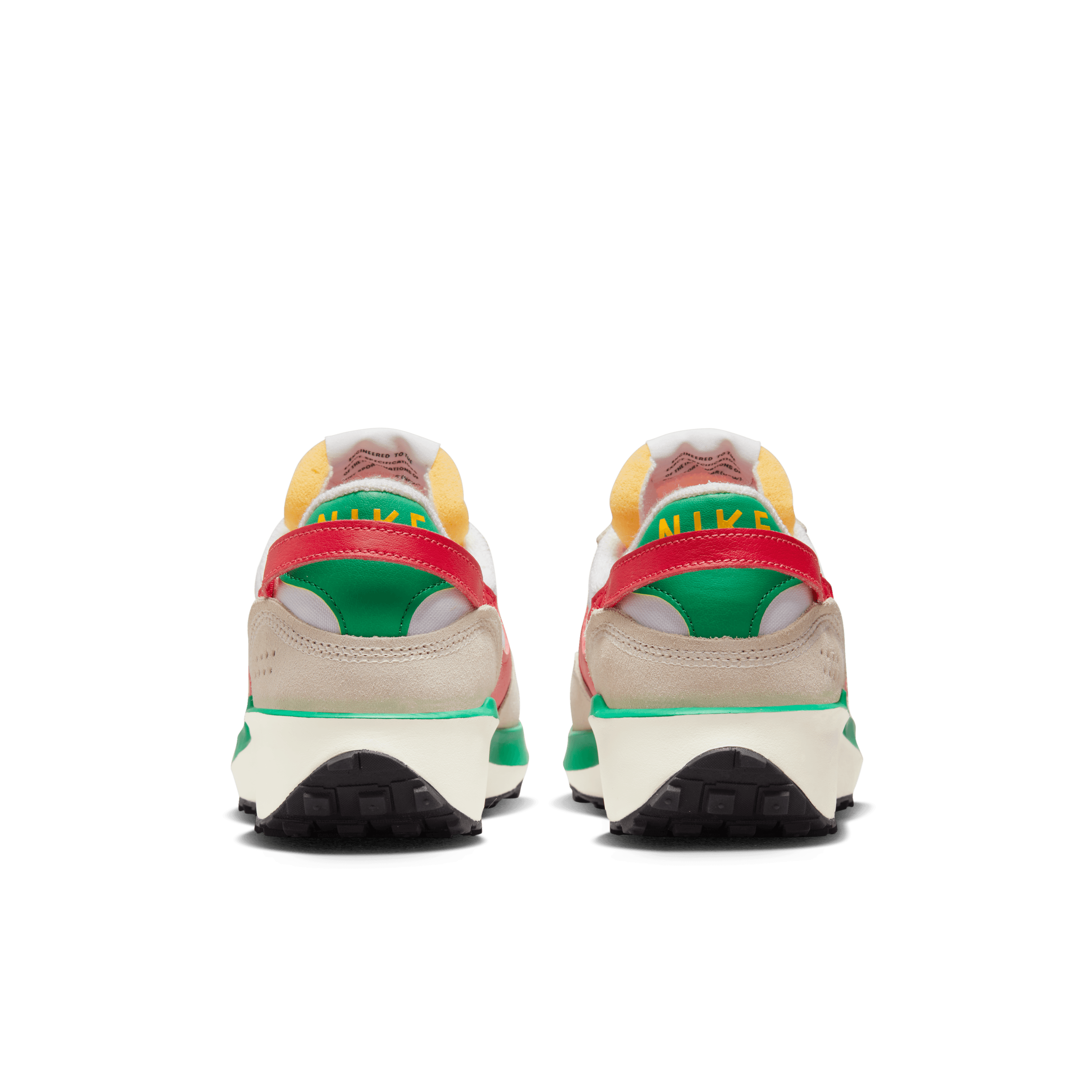 Tenis Nike Dama Wafle Debut Blanco Rojo Gris - DX2940-100