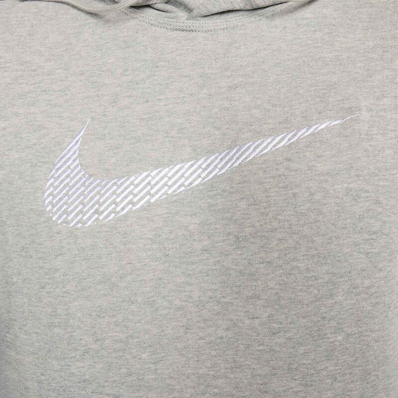 Hoddie Nike Hombre Cerrado Algodón Gris Claro - 694099-021