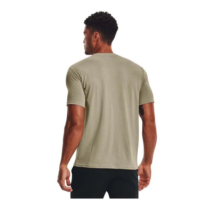 Camiseta UNDER ARMOUR Hombre Café Algodón - 1329582-037