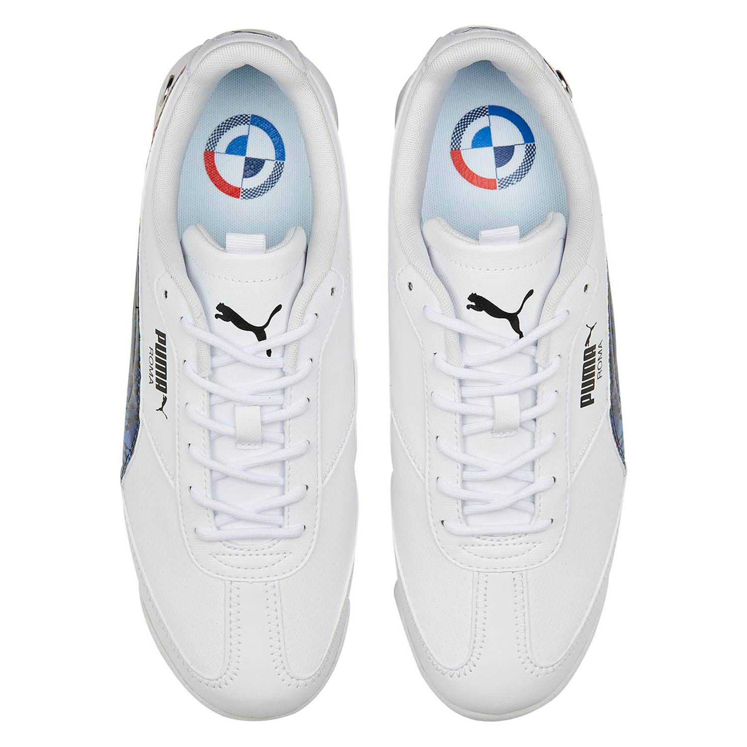 Tenis PUMA Hombre BMW Blanco Azul - 307659-02