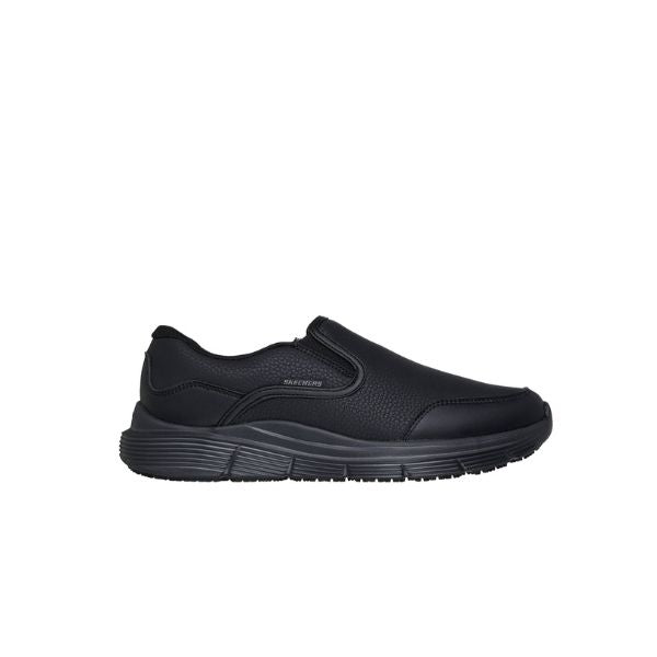 Zapatos SKECHERS Hombre De Cuero Corart Todo Negro - 200343-blk