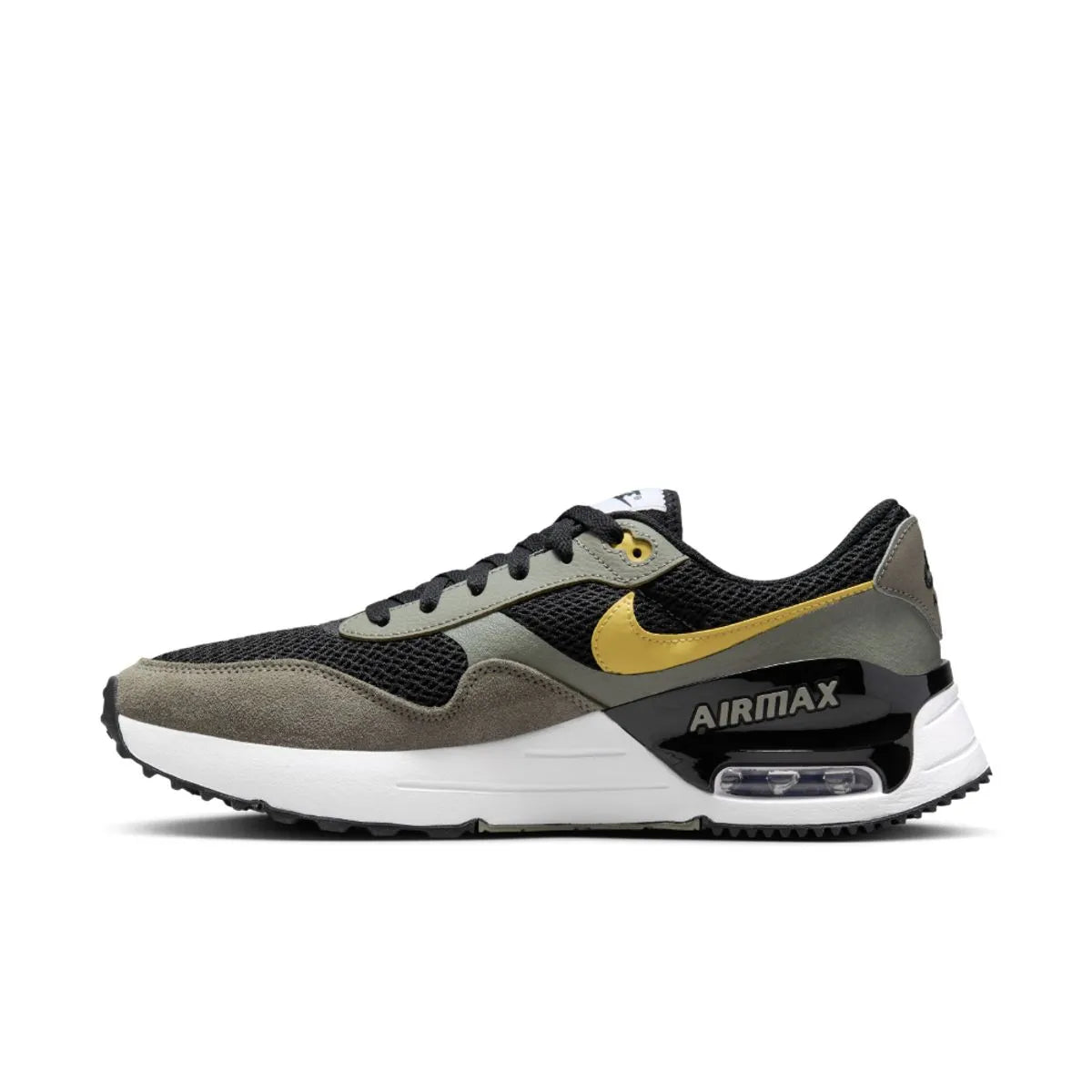 Tenis NIKE Hombre Air Max Systm Verde Negro - DM9537-008