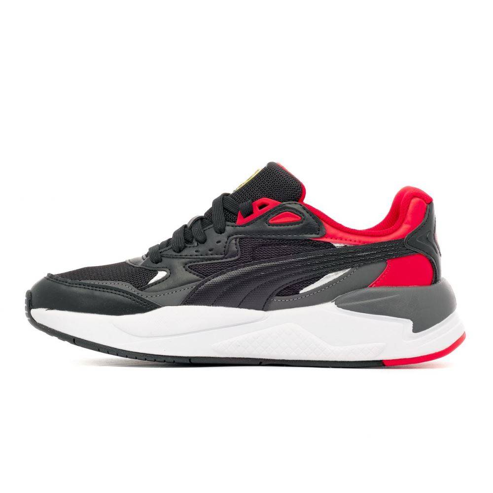Tenis PUMA Hombre Ferrari X-ray Speed Negro Rojo - 307033-03