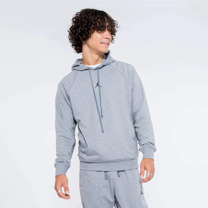 Hoodye Nike Hombre Jordan Gris Algodón Cerrado - DQ7327-091