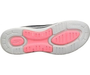 Tenis Dama SKECHERS Go Walk Arch Fit Azul Rosa - 124887-NVPK