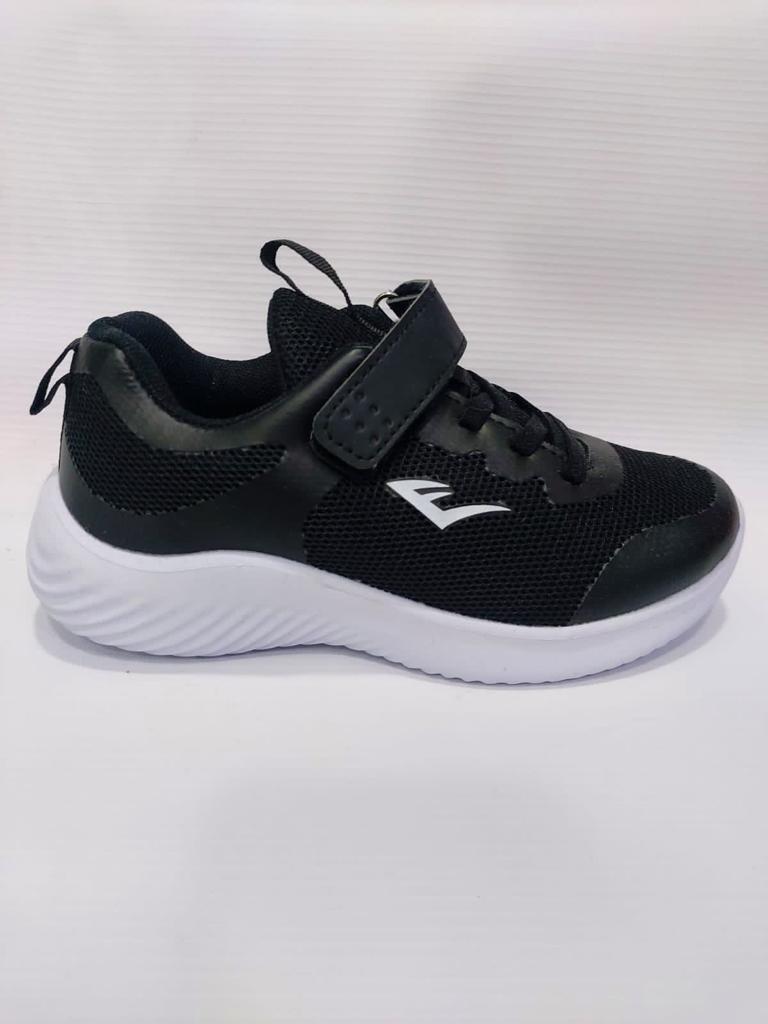 Tenis Everlast negro blanco Junior - KERO-K2